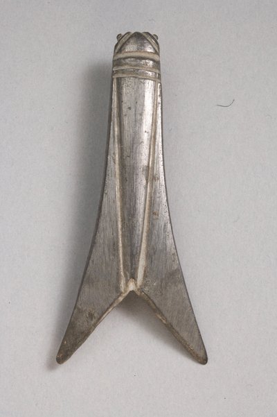 Fibula einer Zikade (Zinnbronze) von Roman